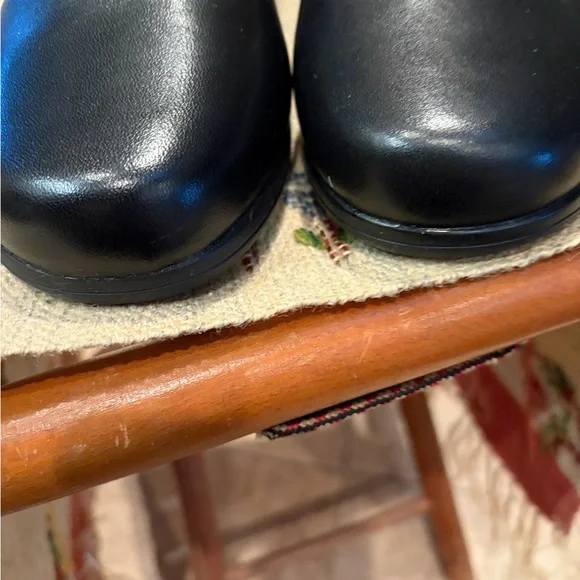 Taos chorus black leather Mary Jane style shoes comfort quality $170 sz 9 - Picture 3 of 16